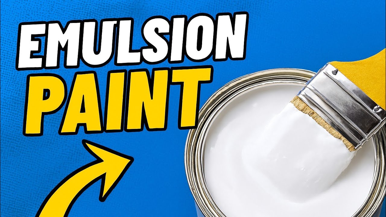Emulsion Paint &ndash; Smooth Finish, Long-Lasting & Washable Wall Paint