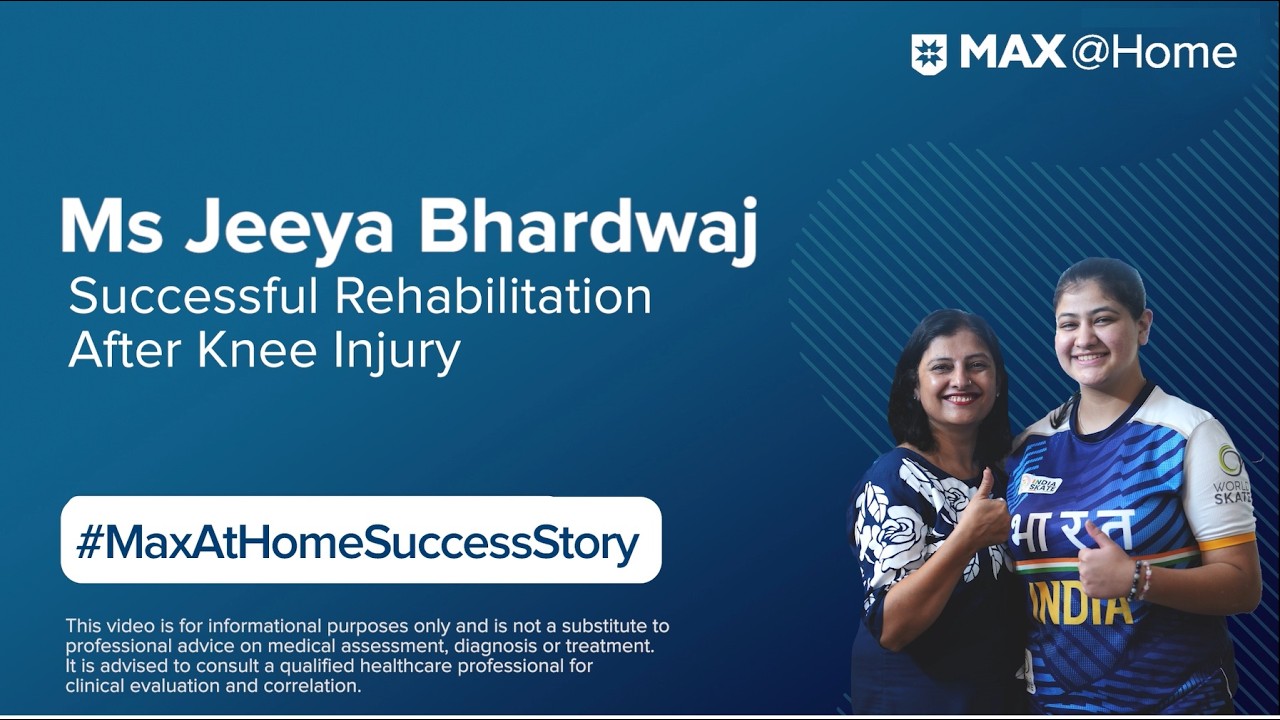 Knee Ligament Injury Recovery at Home | Athlete Physiotherapy Success Story | MAX@Home