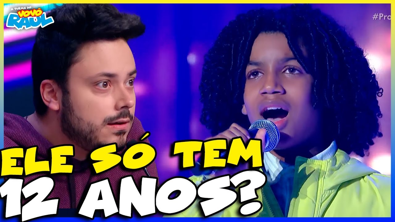 ENZO IGNÁCIO TEM 12 ANOS E JA CHEGA ARRASANDO NO SHADOW BRASIL JOVENS TALENTOS | RAUL GIL
