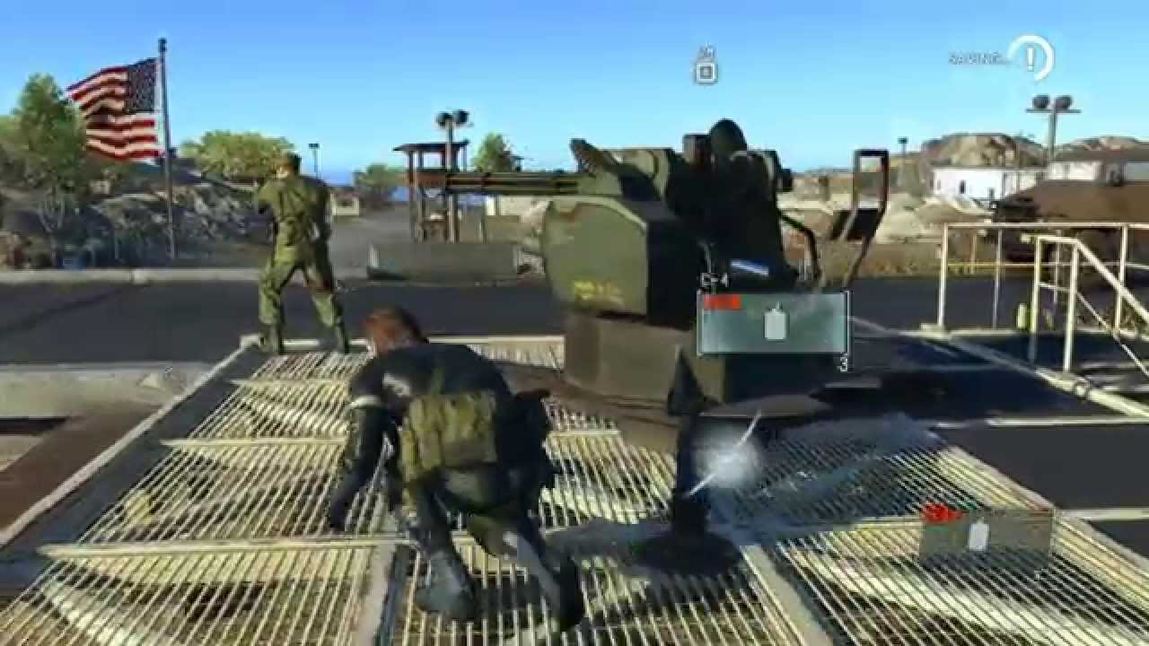MGSV:GZ 対空兵器破壊「敵の自爆を見守る」 (NO ALERT)