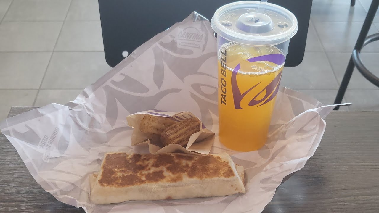 Eating more new taco bell $3 dollar value menu items