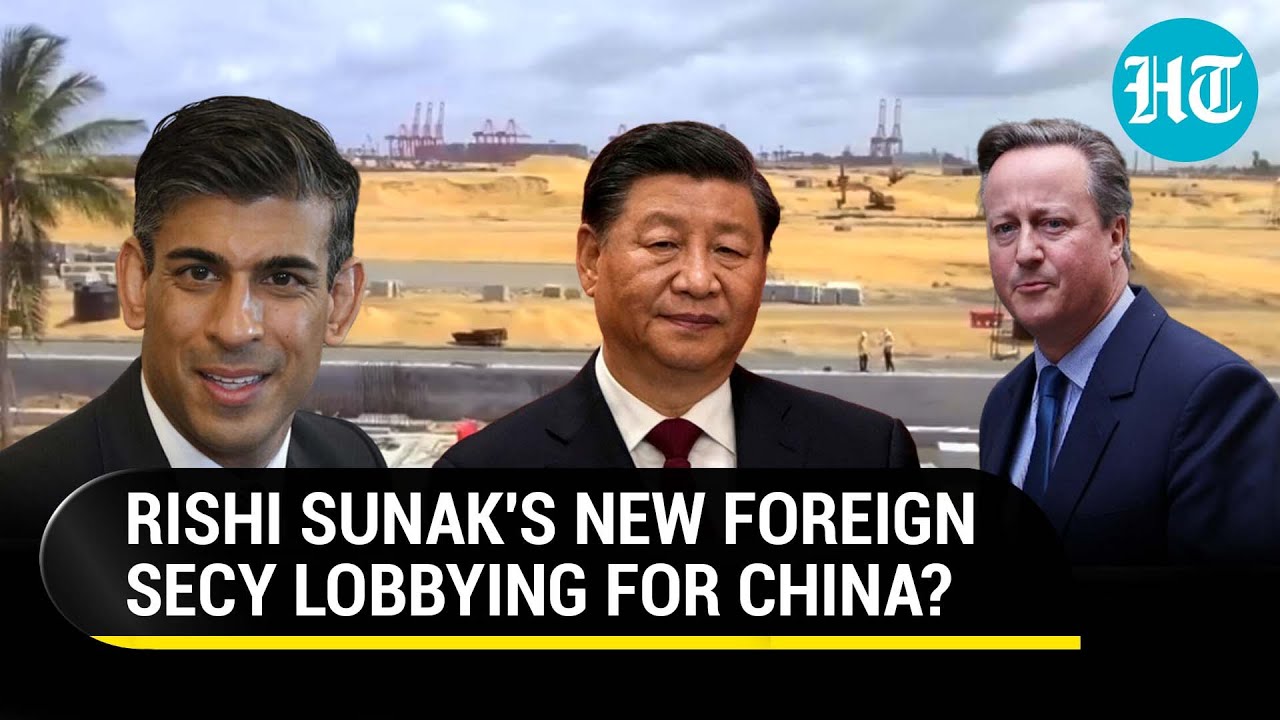 Cameron's China Link Under Scanner As Video Praising Port Project Goes Viral | Watch