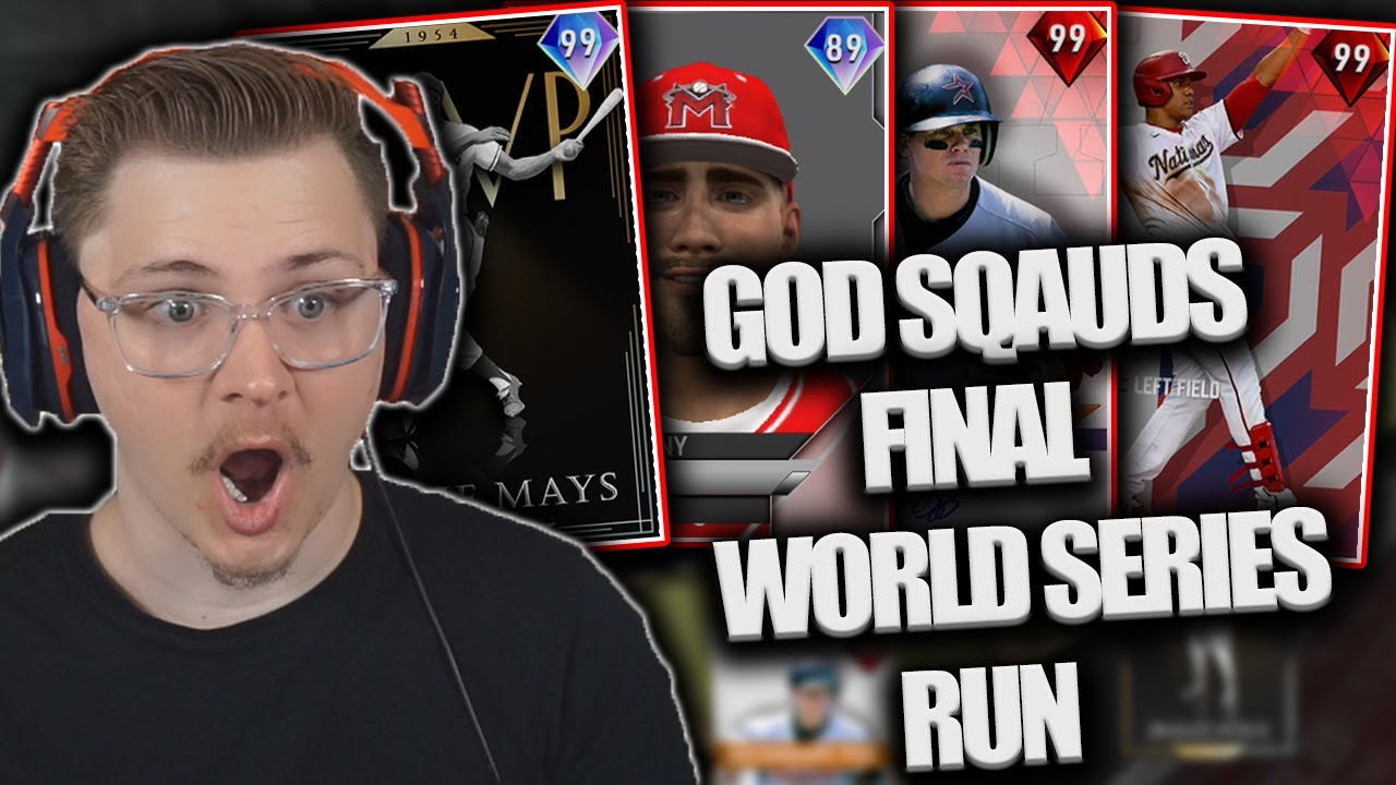 GOD SQUADS FINAL WORLD SERIES RUN | MLB THE SHOW 20 DIAMOND DYNASTY