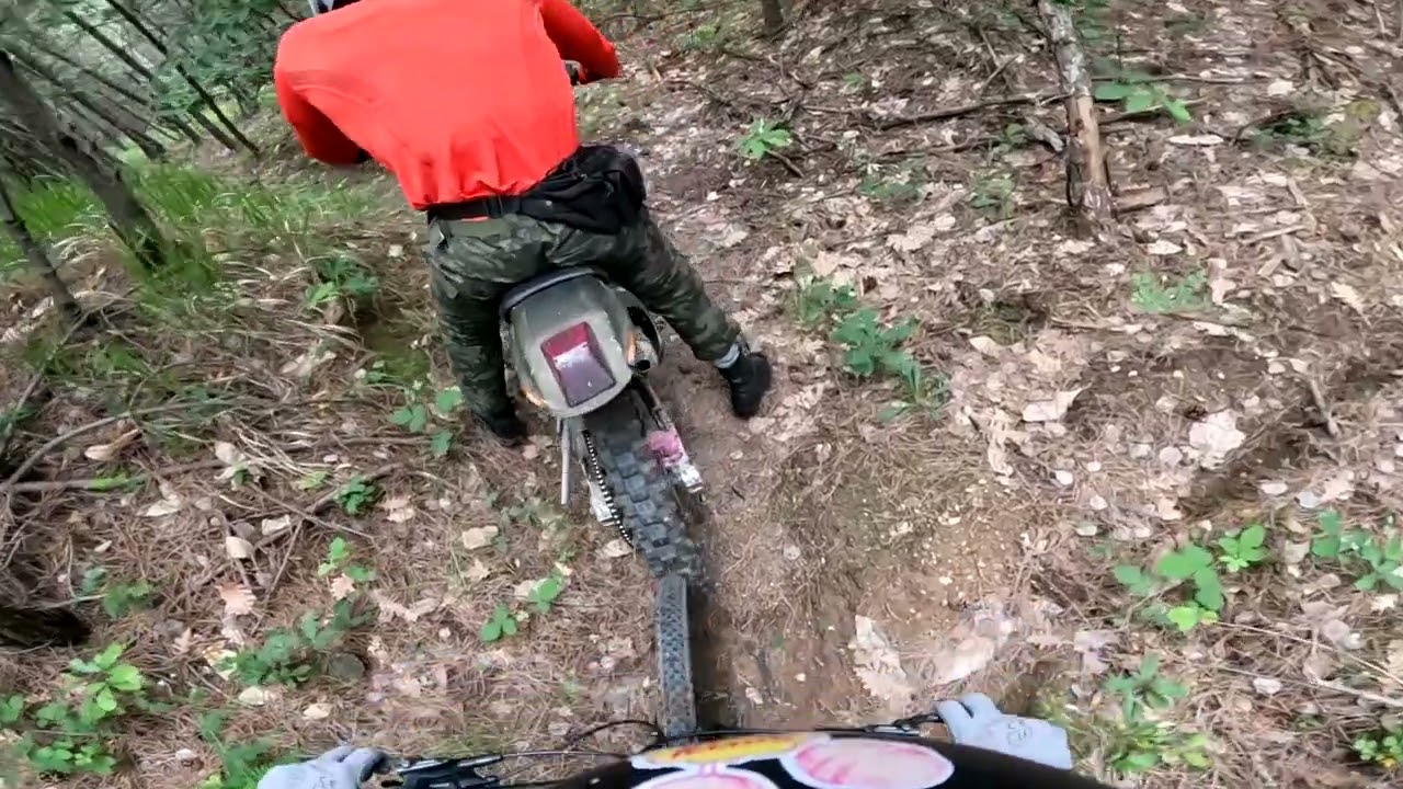 DIRTBIKE x MTB - Άγιος Αντώνιος κατάβαση Φλώρινα