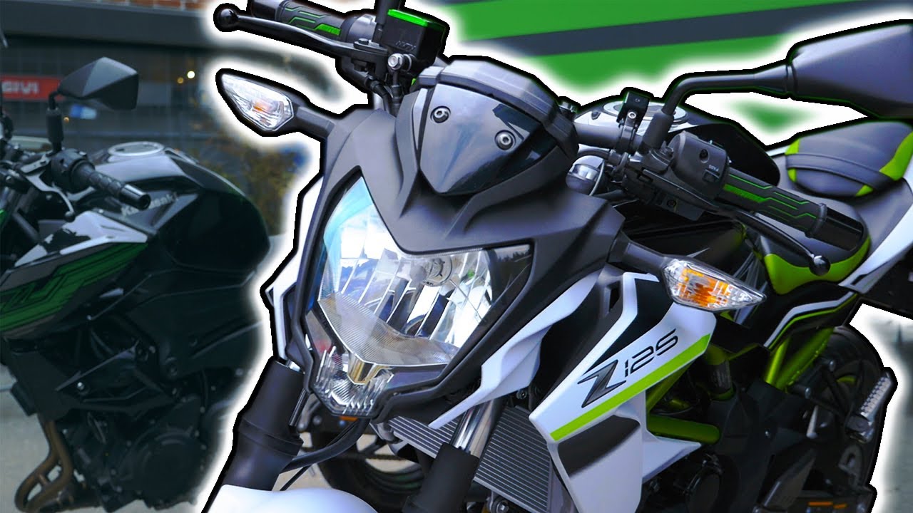 2019 Kawasaki z125 - First Test Ride