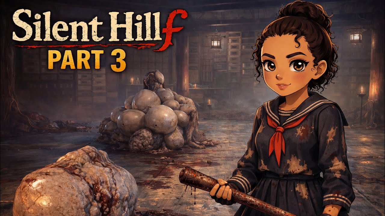 WE BACK on Silent Hill f ... It's Getting Worse😰| PS5 Part 3| #silenthillf #silenthillfпрохождение