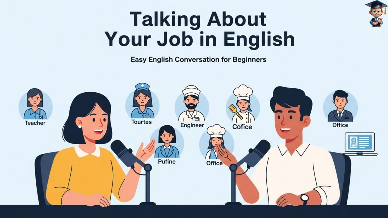 Talking About Your Job in English | Easy English Conversation for Beginners | English Podcast
