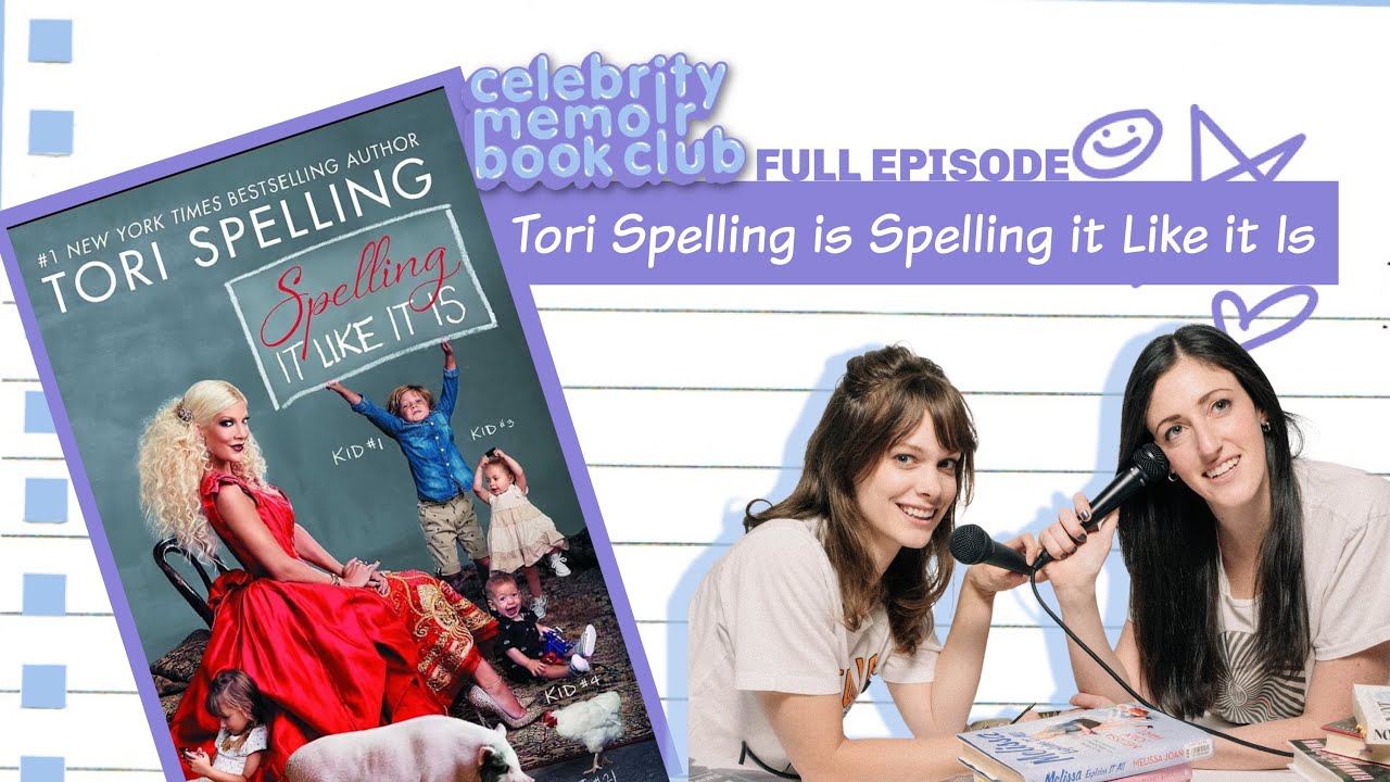 Tori Spelling is Spelling it Like it Is -- Celebrity Memoir Book Club -- Full Episode
