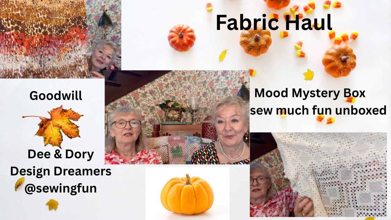 Fabric Haul - Mood Mystery box, эпизоды 40-25