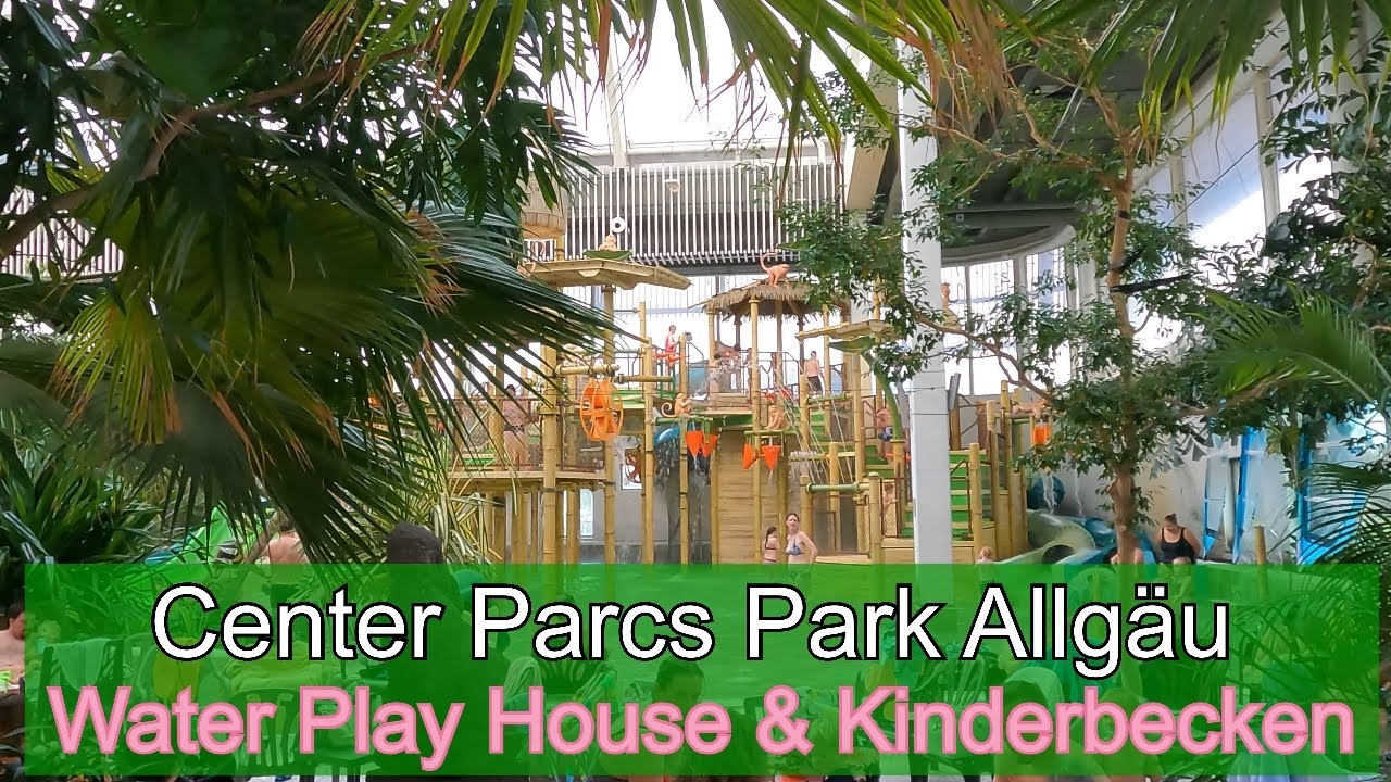 Water Play House und Kinderbecken im Aqua Mundo im Center Parcs Park Allgäu - Leutkirch