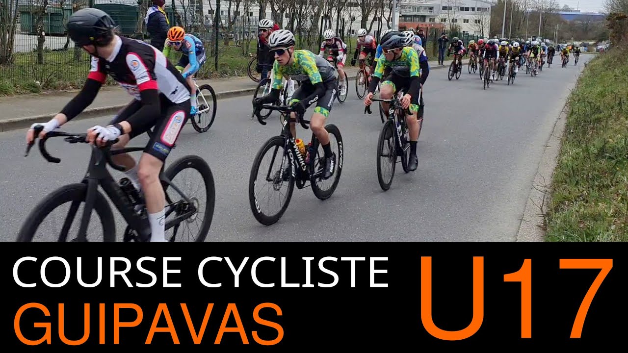 Course cycliste U17 de Guipavas 2025