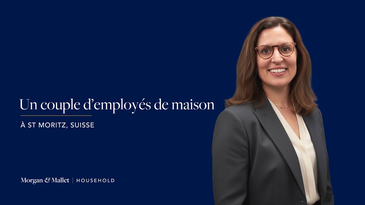 Offre d'emploi de couple d'employés de maison à St Moritz, Suisse