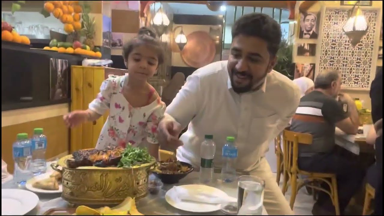 فطورنا تاسع يوم رمضان غير اجواء خارج المملكة