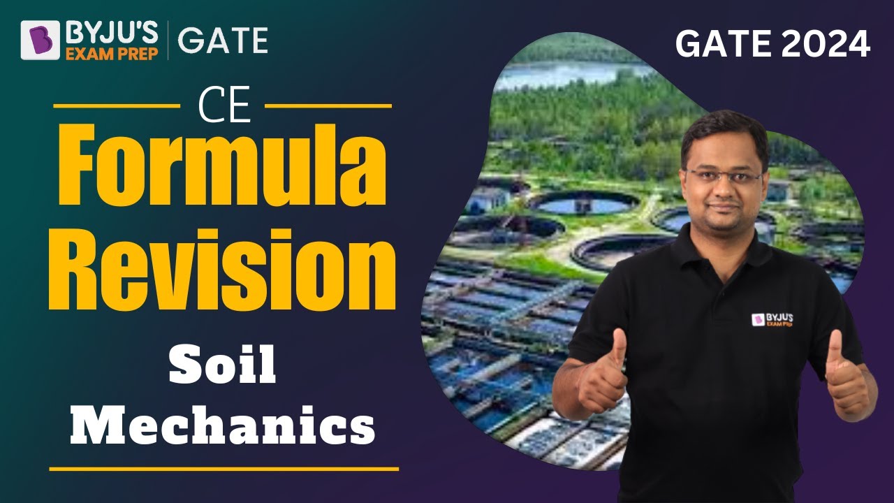 Soil Mechanics Formulas | GATE Formula Revision | GATE 2024 Civil Engineering | BYJU'S GATE