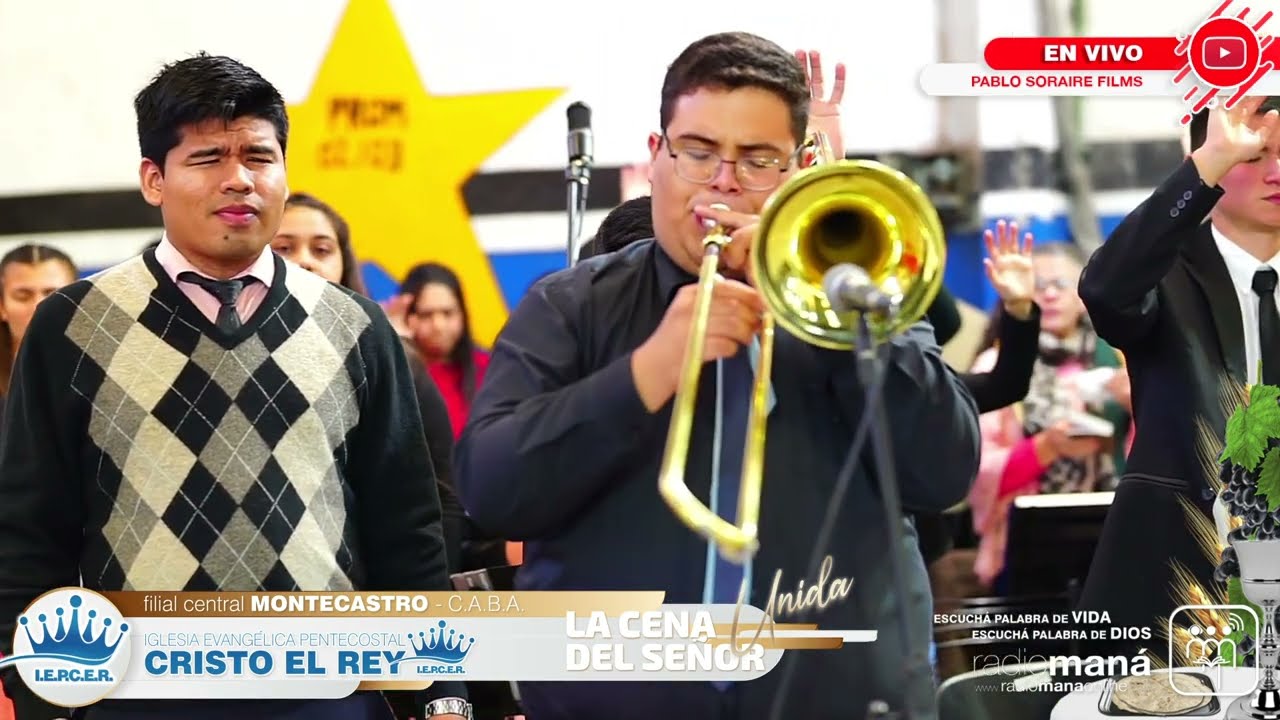 La CENA del SEÑOR UNIDA 🙌🎶 I.E.P. CRISTO EL REY #LIVE #EnVivo #Alabanzas #Predica #Online #Evangelio