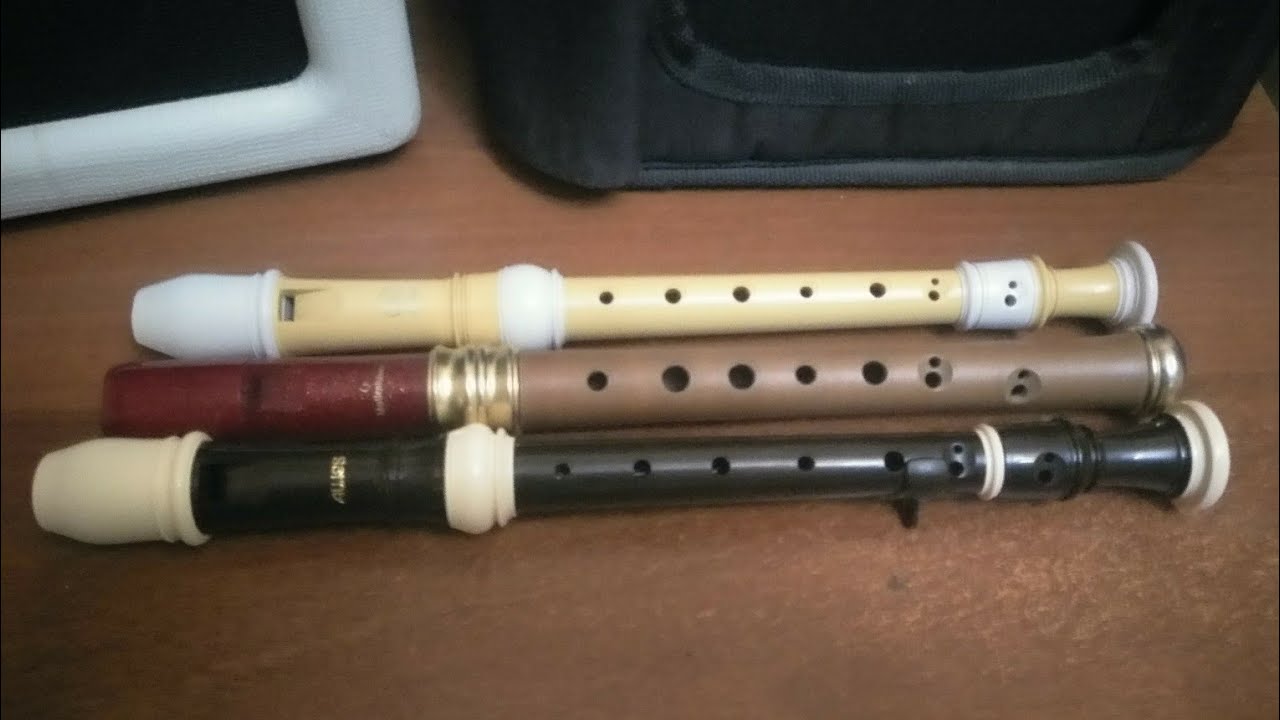 Сравнение блокфлейт Mollenhauer Adri's 1119B, Aulos Symphony 503b, Yamaha YRS 402b eco