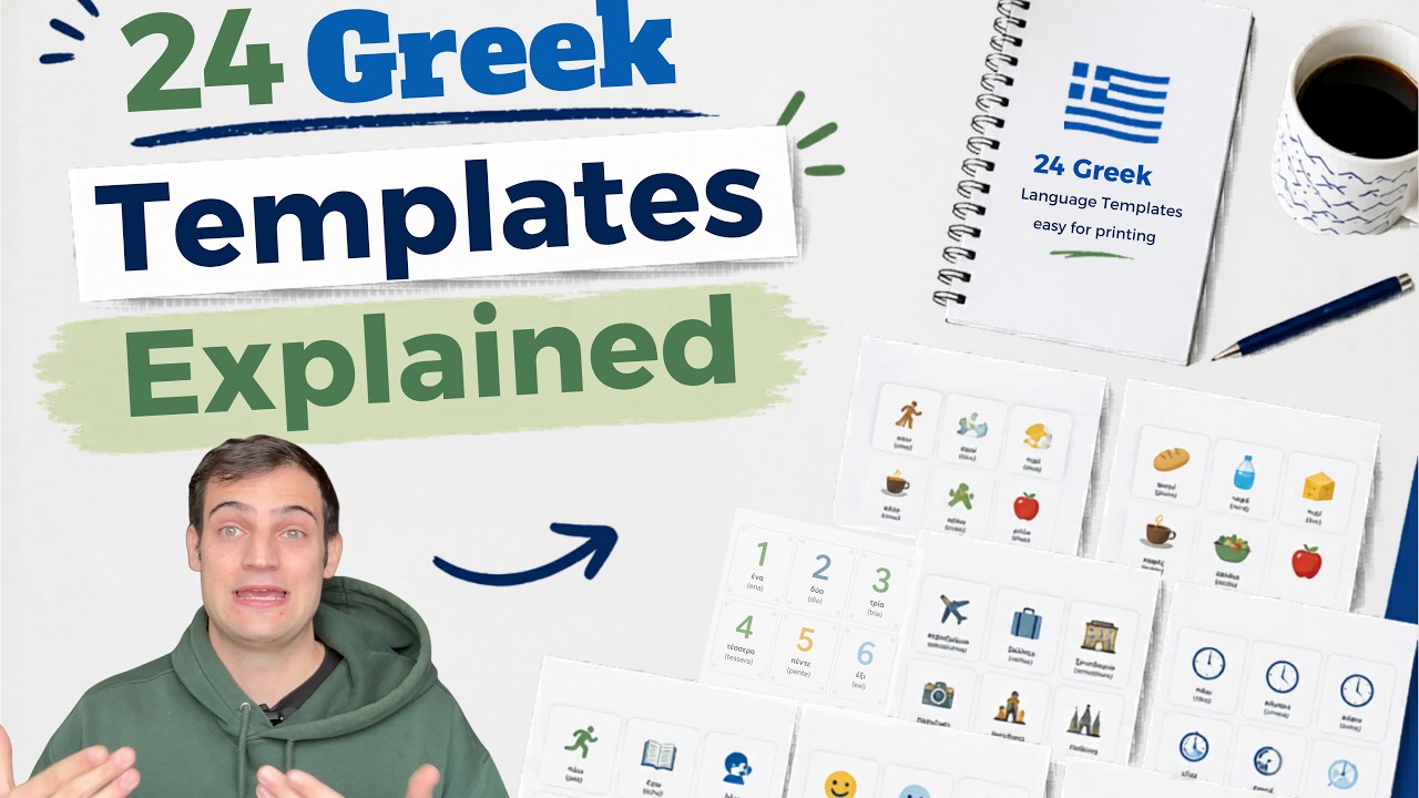 Learn Greek Faster: 24 Basic Templates Explained
