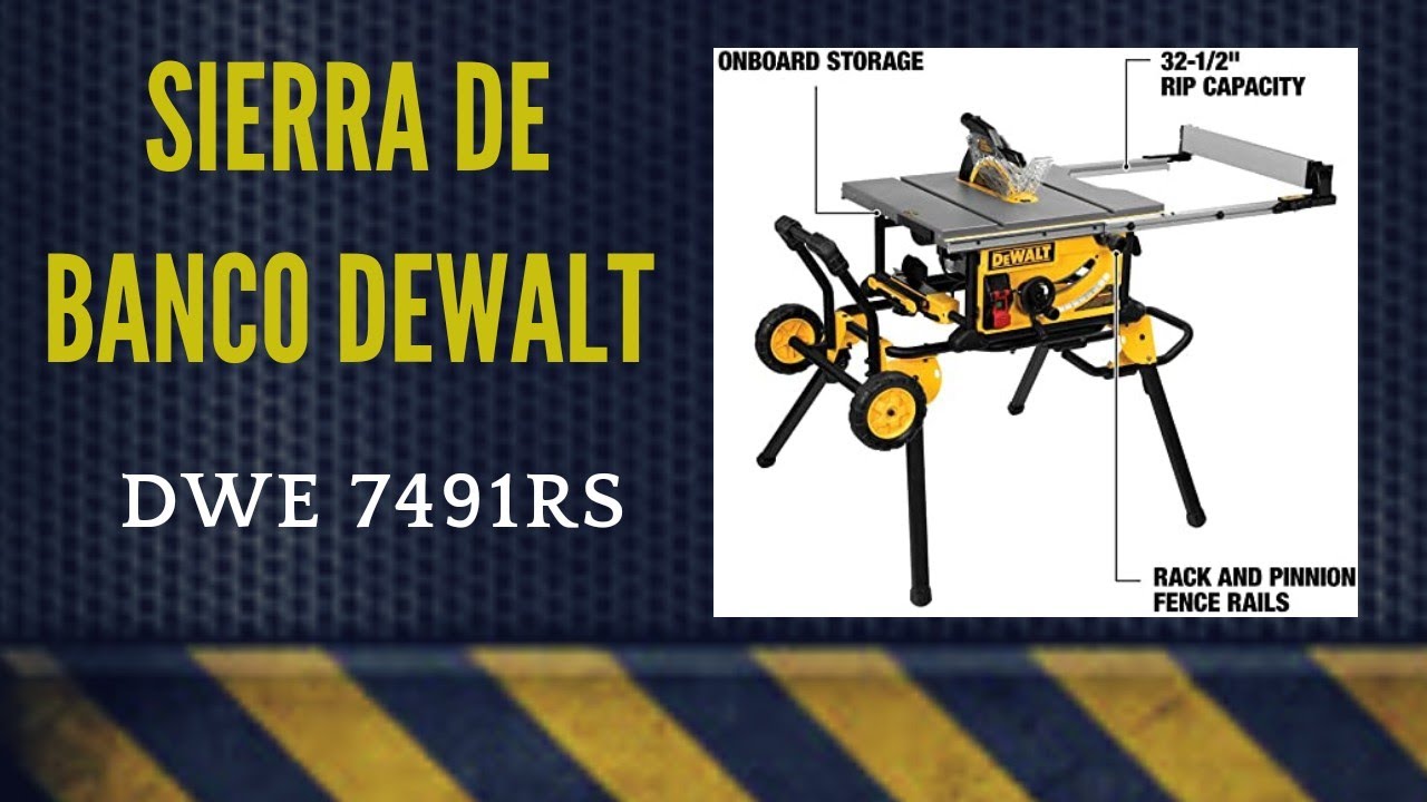 SIERRA DE BANCO DEWALT