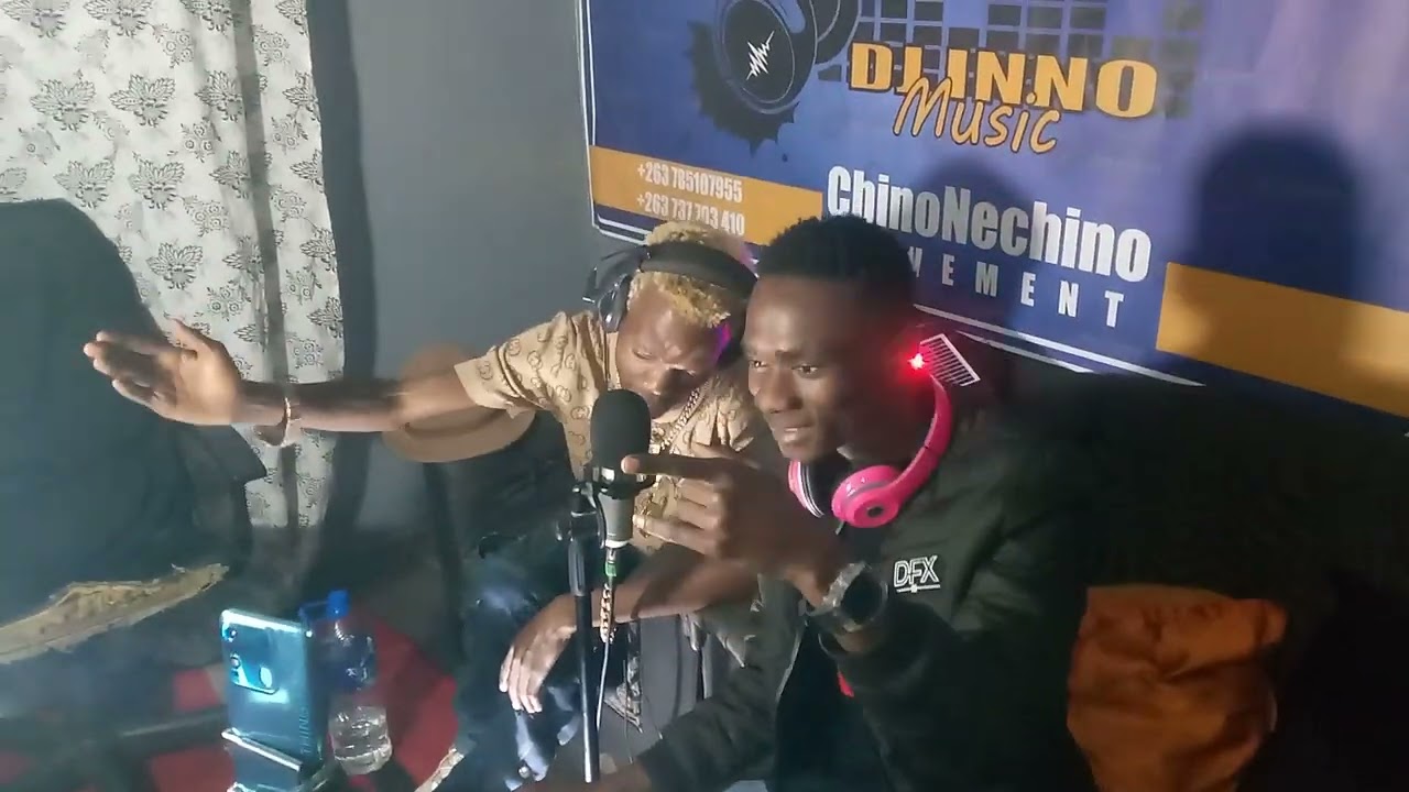 Mbida D studio session with DJ Inno youngest and baddest