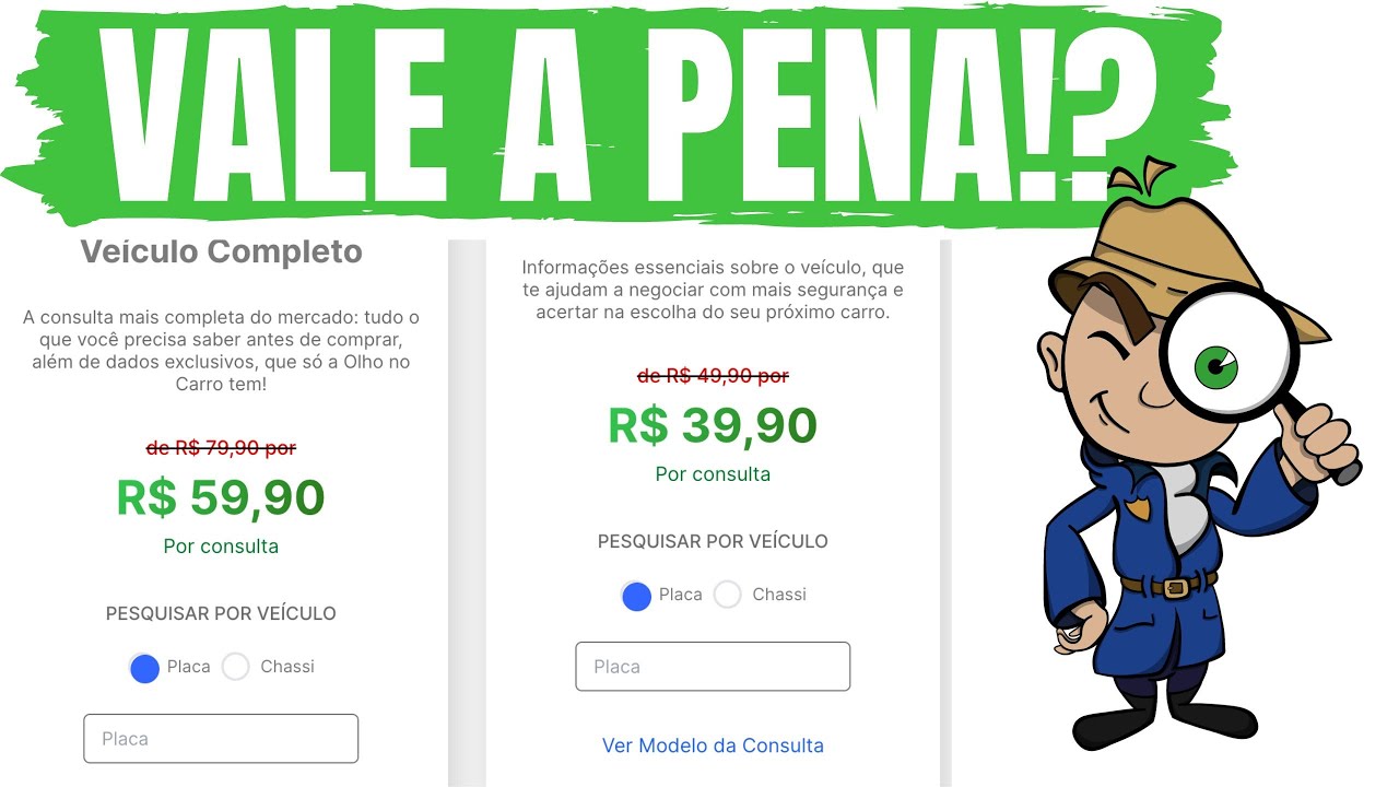 CONSULTA VEICULAR OLHO NO CARRO! FUNCIONA MESMO? TUTORIAL MOSTRANDO NA PRÁTICA!