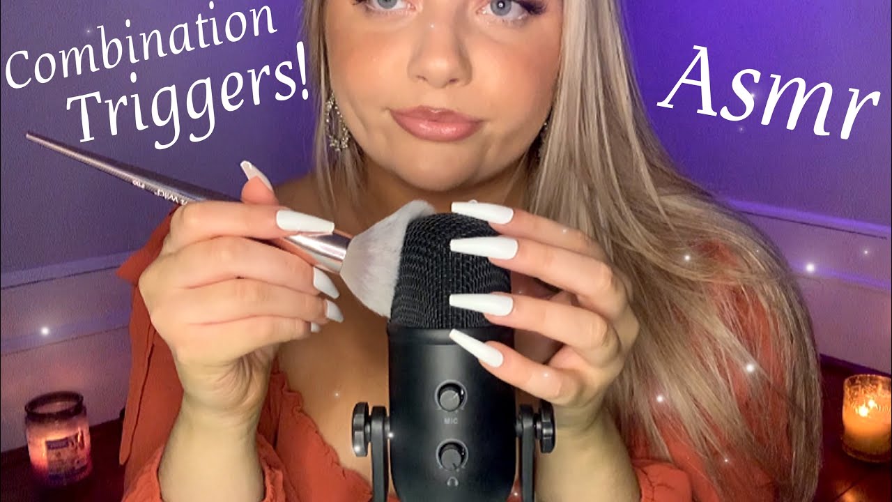 ASMR Fast & Agressive Triggers | Mic Tapping, Scratching, Brushing & more! 💜