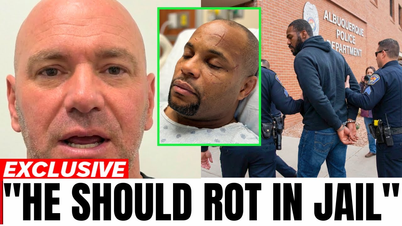 "I Can't Help Him!" Dana White Breaks Silence After Jone Jones Nearly K!lls Daniel Cormier!