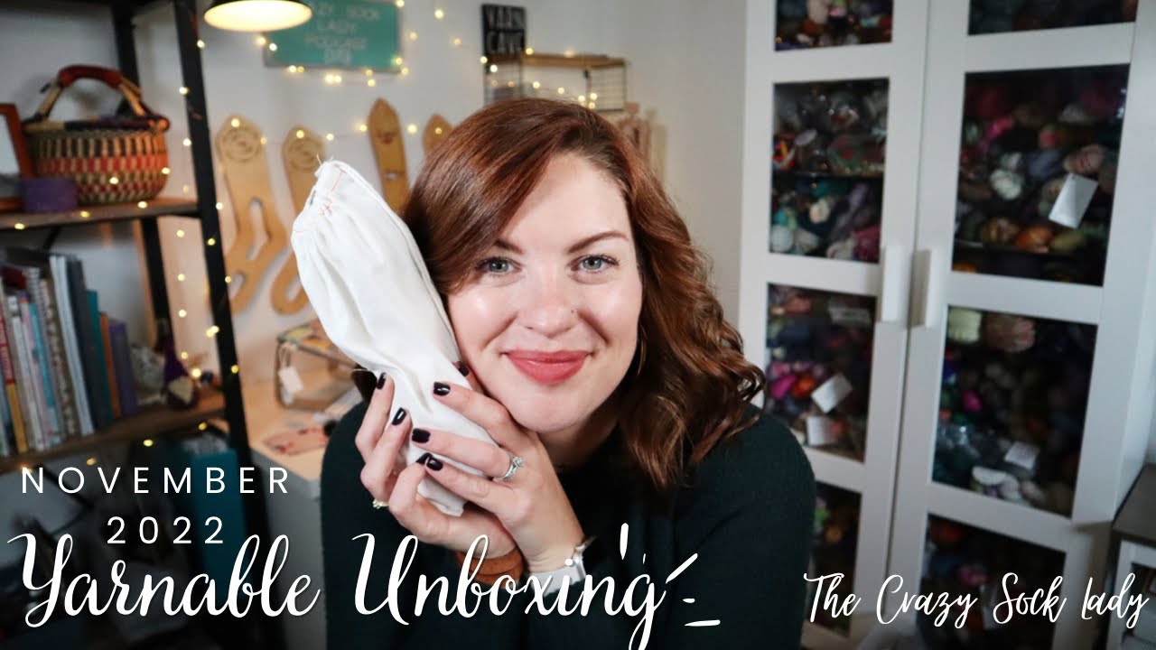 Yarnable Unboxing / November 2022 / Crazy Sock Lady