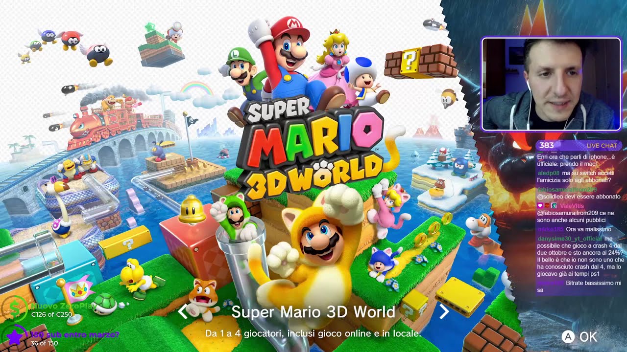 Prime impressioni su Super Mario 3D World + Bowser Fury - SM3DW N.1 (12/02/2021)