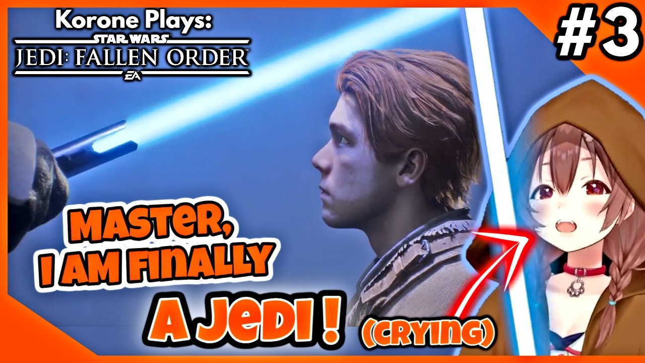 Korone Plays Through: Star Wars Jedi Fallen Order - Episode III Revenge of the Koronesuki [ENG SUBS]