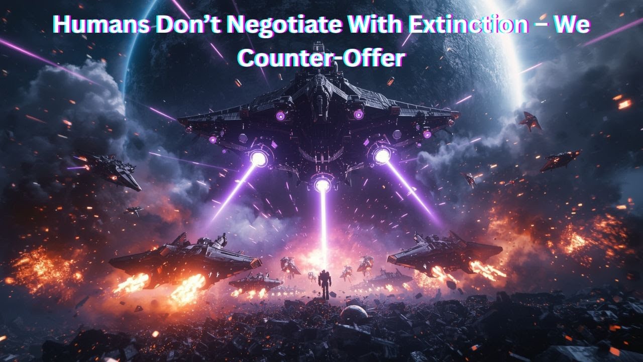 Humans Don’t Negotiate With Extinction – We Counter-Offer | Epic HFY Sci-Fi Story