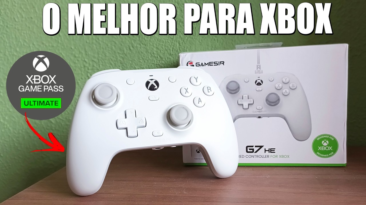 GameSir G7 HE - O MELHOR Gamepad Licenciado para Xbox! VEJA ANÁLISE!