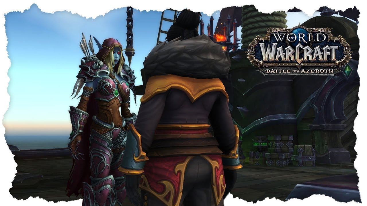 Sylvanas Prize Cutscene | Sylvanas, Priscilla, Rexxar & Arcanist Valtrois