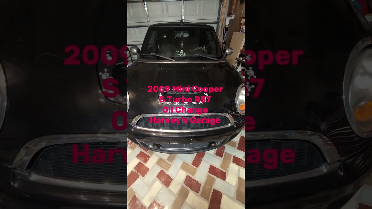 2009-2015 Mini Cooper S Turbo Oil Change