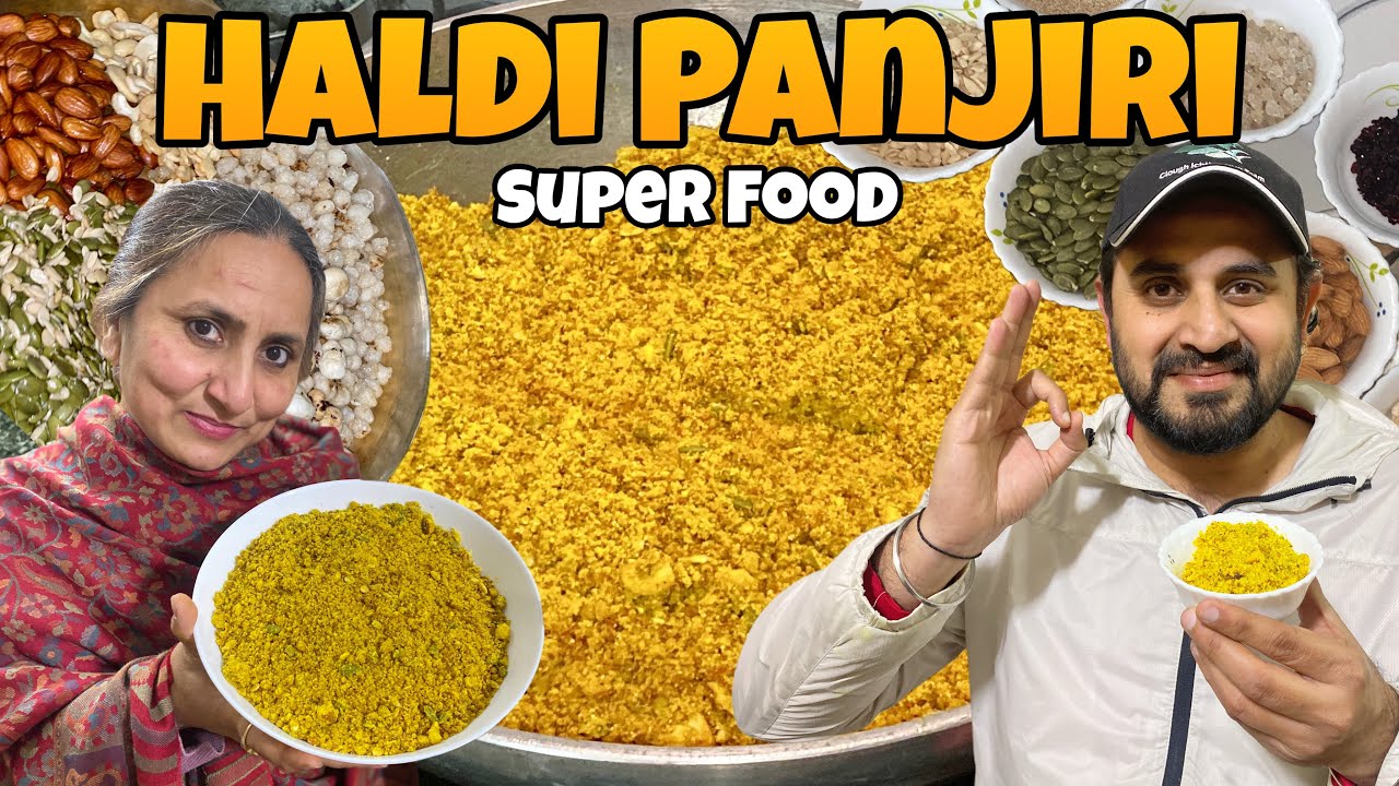 Haldi Panjiri Recipe | Winter Special Super Food | Immunity Booster | Healthy Food