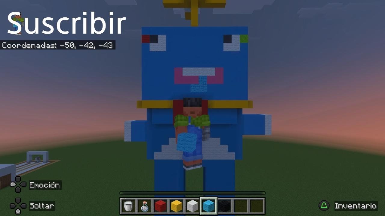 Minecraft construcción doraimon
