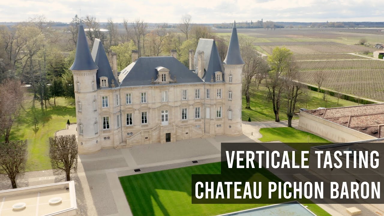 Château Pichon Baron vertical tasting!