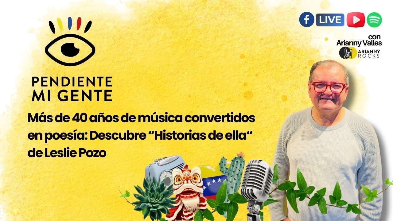 Más de 40 años de música convertidos en poesía: Descubre “Historias de ella“ de Leslie Pozo