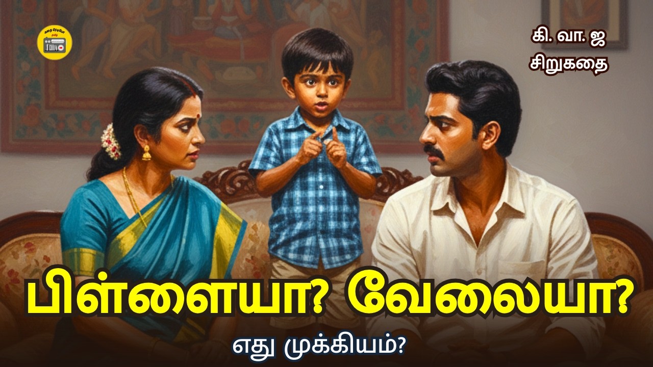 பிள்ளையா? வேலையா? - இனிய குடும்பக் கதை | Tamil Story | Kathai Radio Tamil
