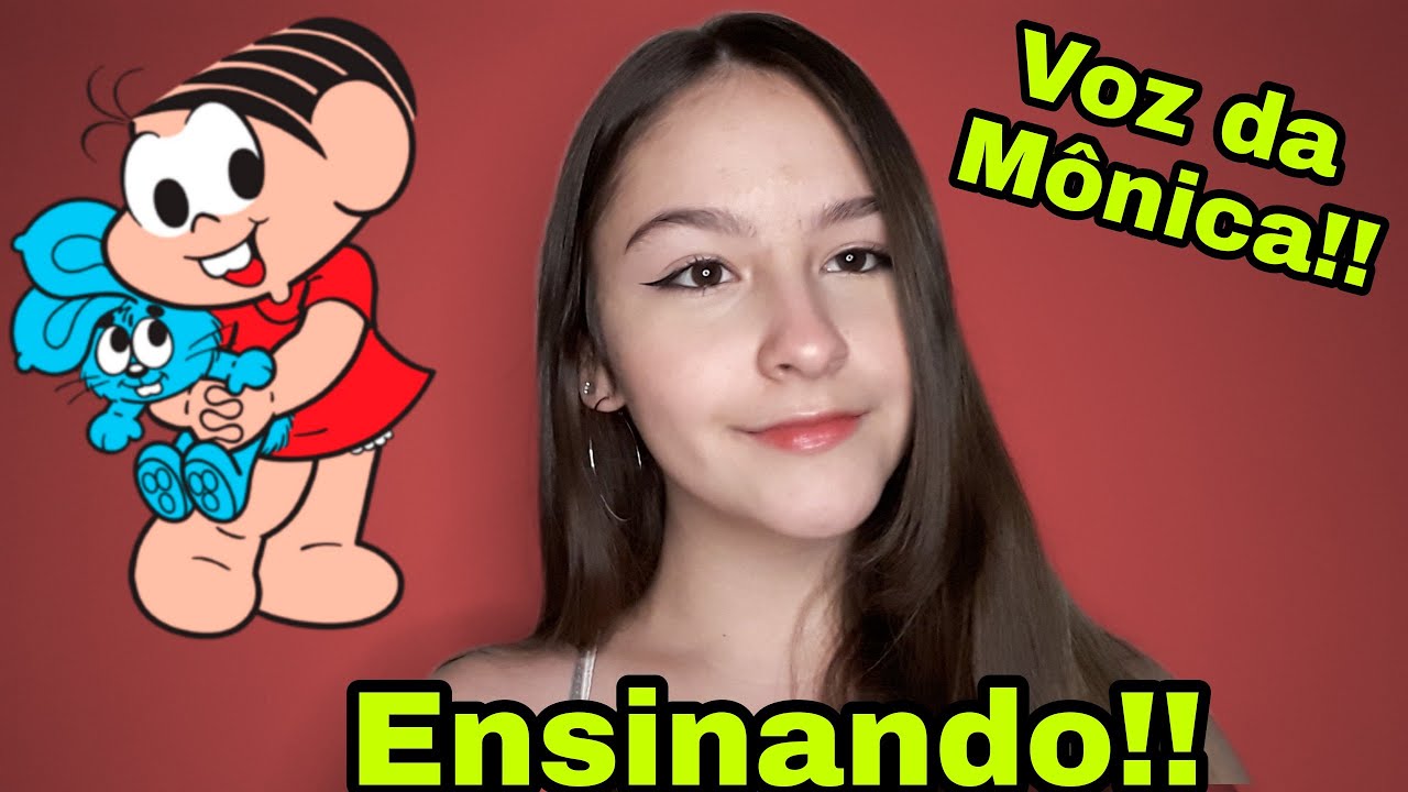 Ensinei a voz da Mônica!!! - Menina LauRa