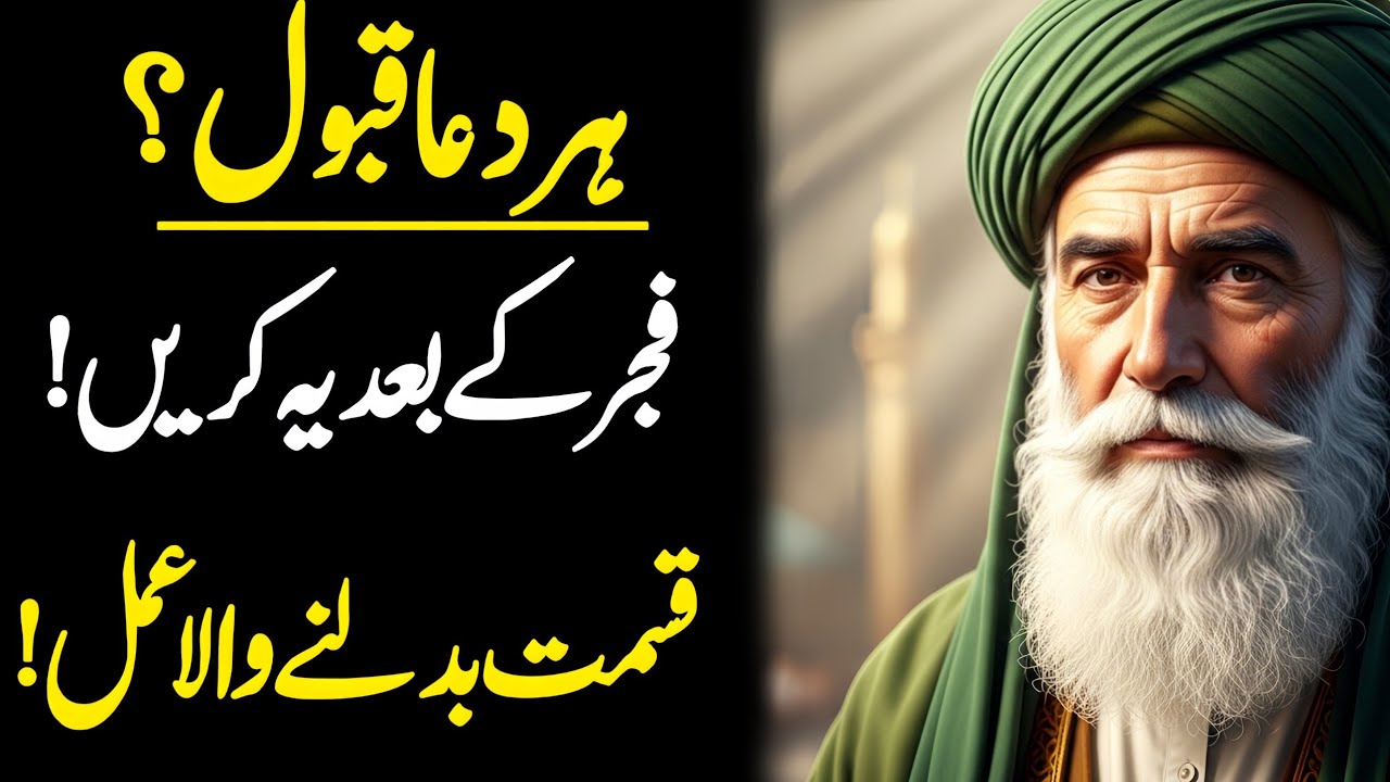 Subah Fajr Ke Baad Durood e Ibrahim Parhne Ka Amal | Zindagi Badal Dene Wala Raaz | Roohat