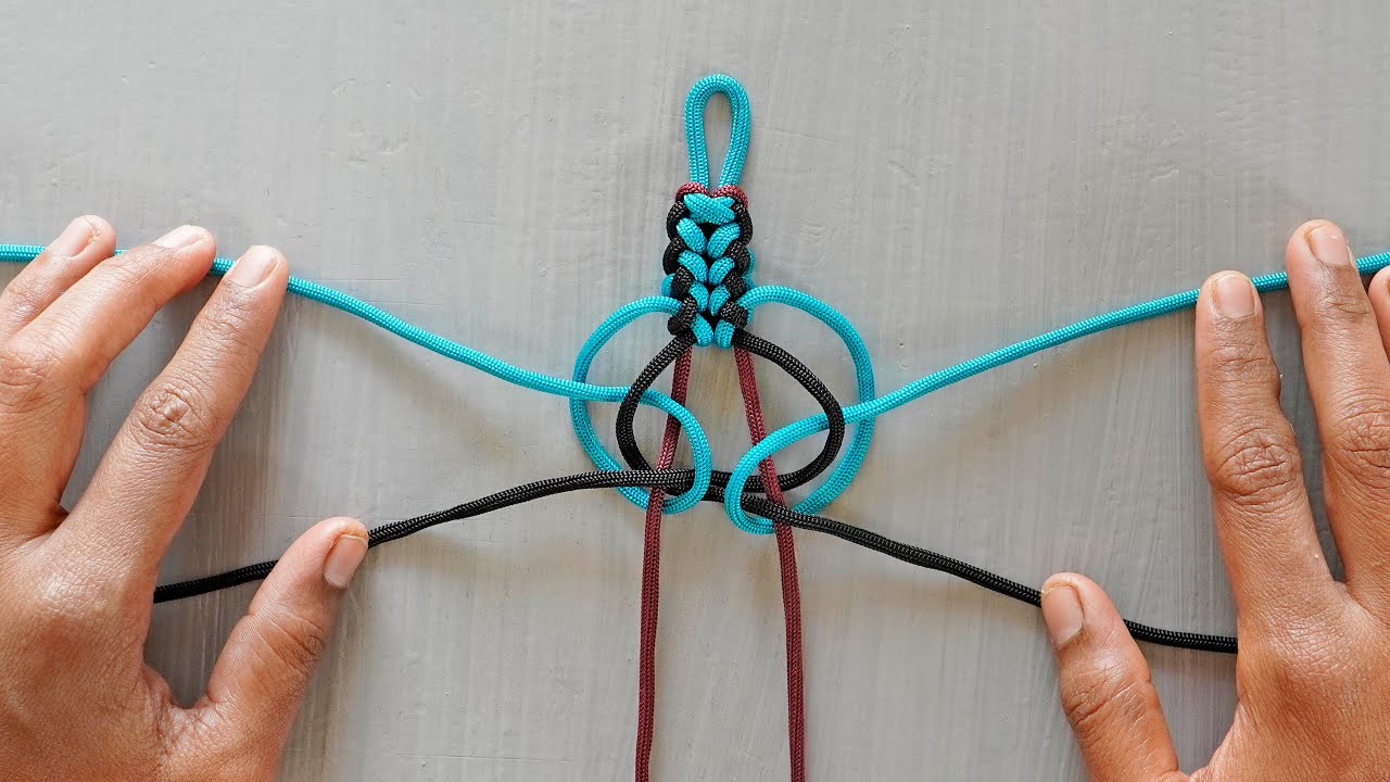 DIY Sanctified Knot Bracelet with Macrame Nylon thread || Handmade Bracelet