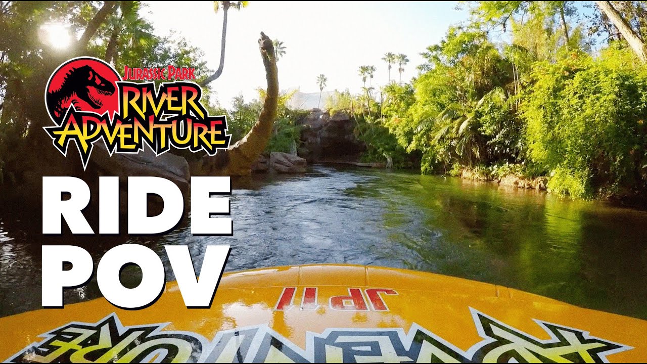 Jurassic Park River Adventure | Official Ride POV | Islands Of Adventure
