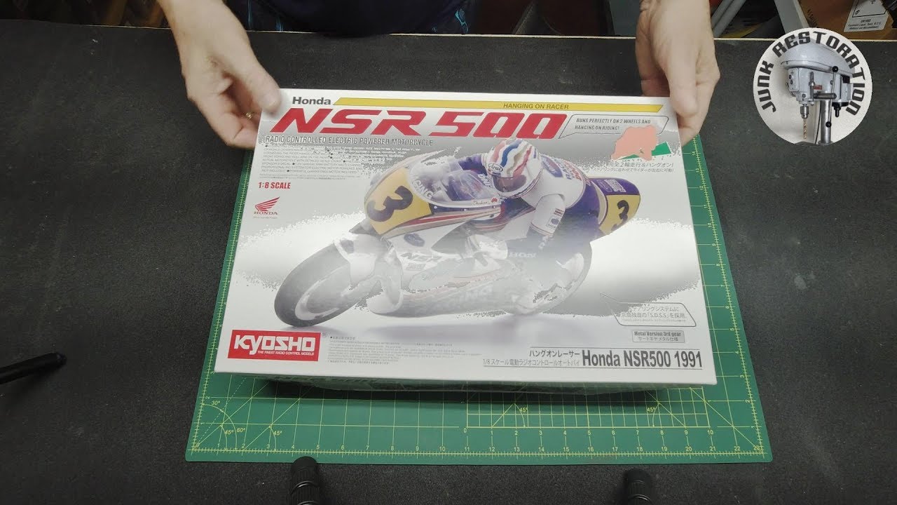 Classic Kyosho 1991 NSR500 R/C Motorcycle Build Part 1 of 2