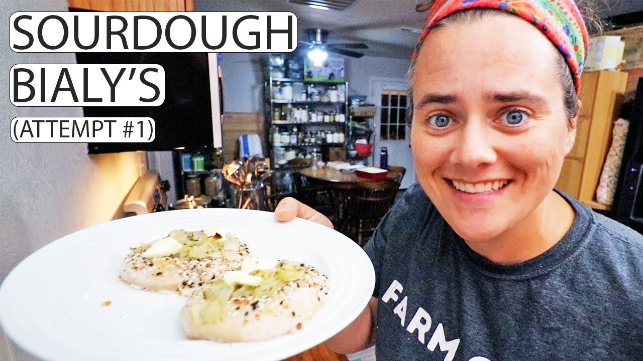 Sourdough Bialy's (Attempt #1) | Sourdough Discard Pancakes | Fermented Homestead