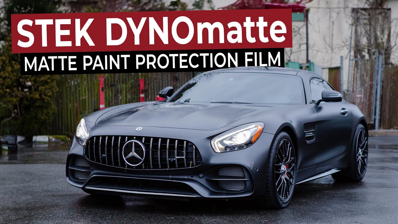 STEK DYNOmatte Paint Protection on a Mercedes AMG GTC
