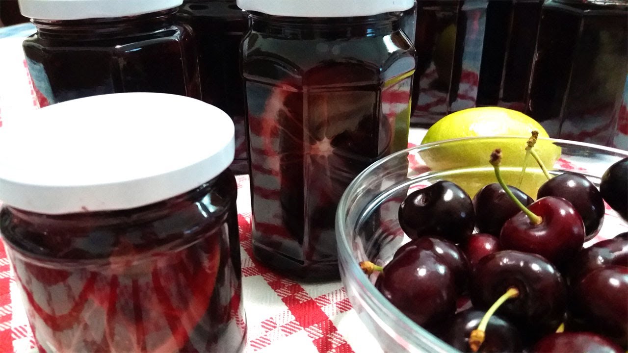 Džem od trešanja (bez konzervansa) - Confettura extra di ciliegie (senza conservanti)