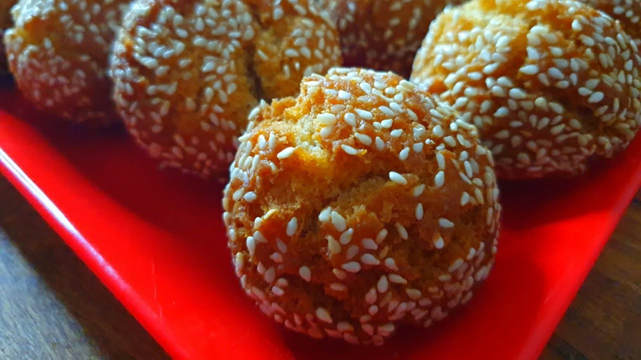 How To Make Delicious Binangkal (Fried Bread Sesame Balls) Crispy Outside Soft Inside\Business Idea