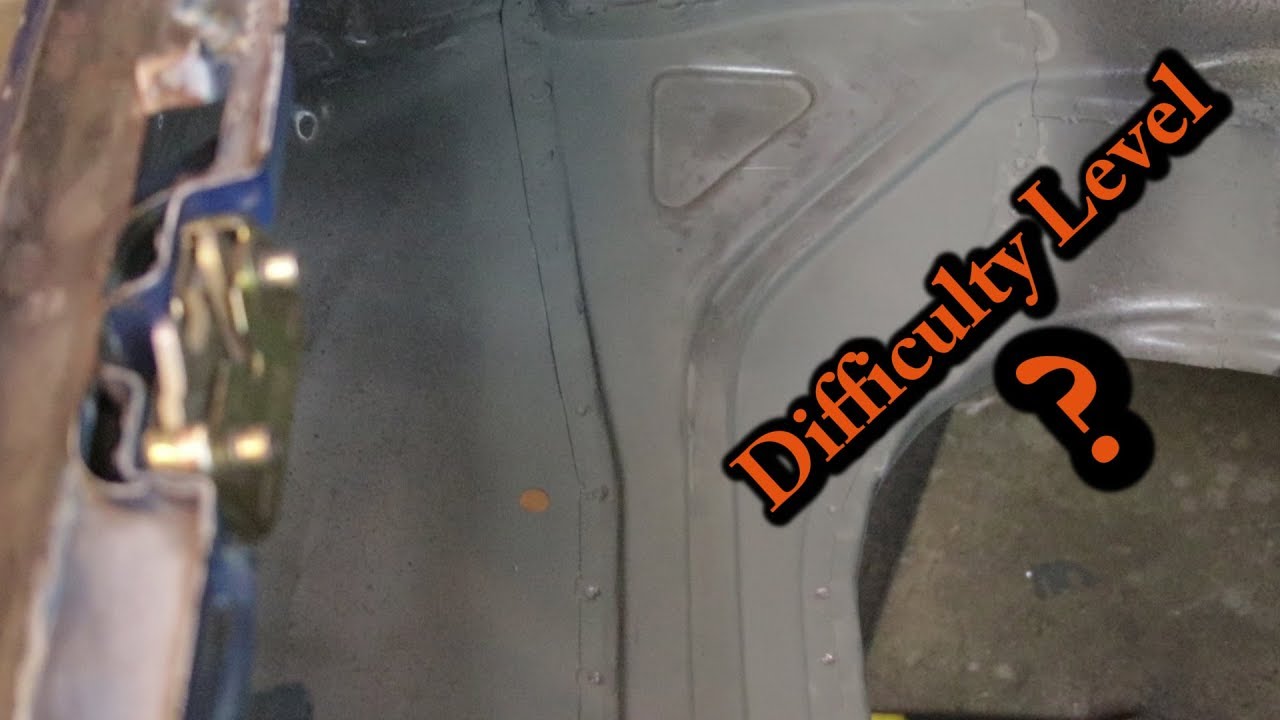 Early Porsche 911 Restoration Suspension Pan Finale
