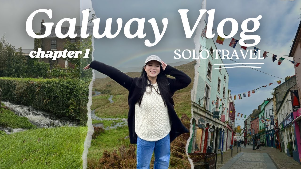 IRELAND SOLO TRIP 🇮🇪 | Galway Chapter 1