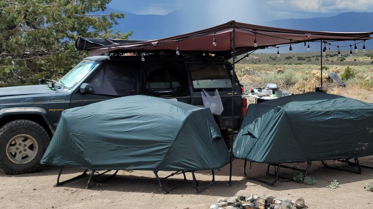 Real Review of our Kamp-Rite oversized tent cot.